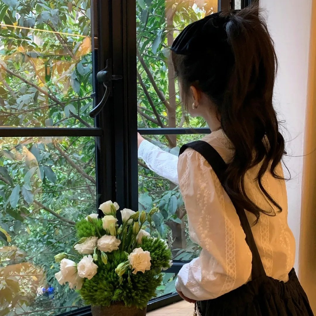 冬天的女子